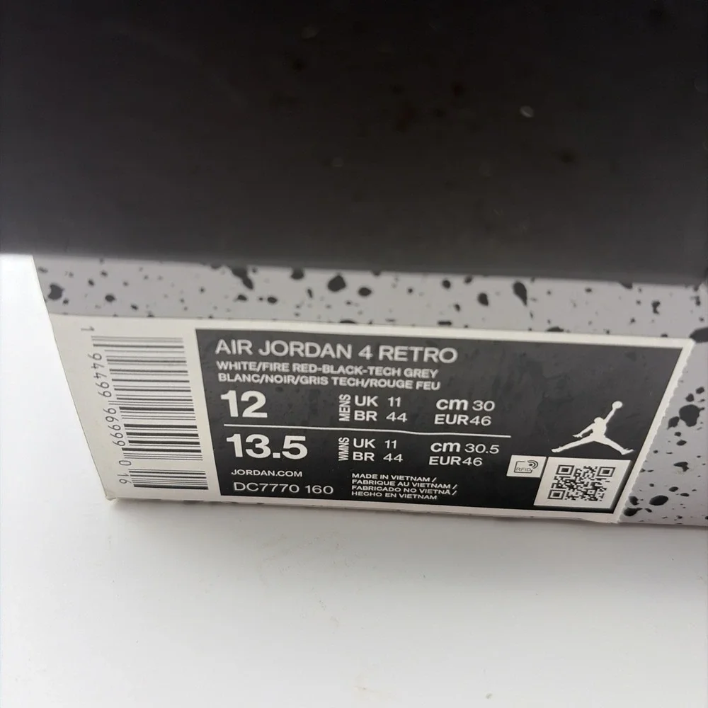 Jordan size 12